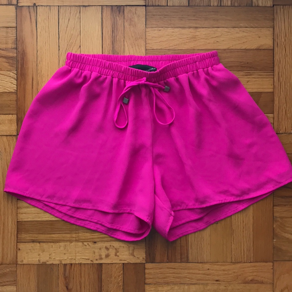 Pink Dressy Shorts